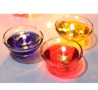 iHandikart Handicrafts Handmade wax Tealight Candles (Smokeless, Set of 6) - Multicolor, Wax, Pack of6